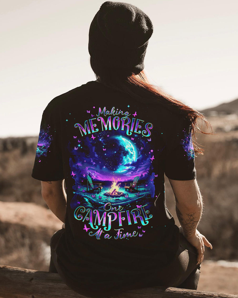 MAKING MEMORIES ONE CAMPFIRE AT A TIME ALL OVER PRINT - TLNT0709245
