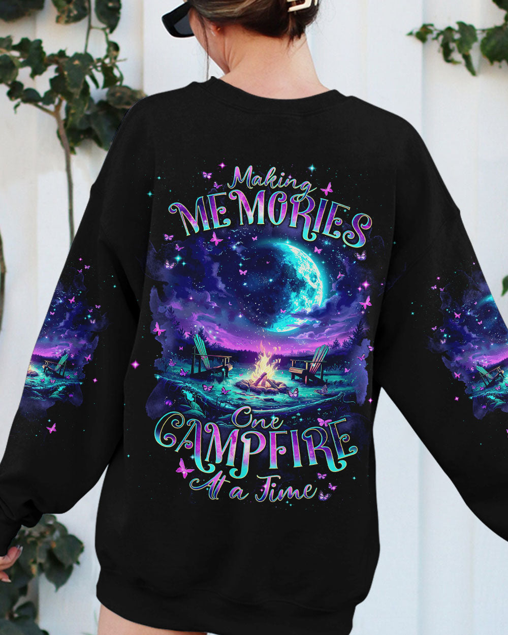 MAKING MEMORIES ONE CAMPFIRE AT A TIME ALL OVER PRINT - TLNT0709245