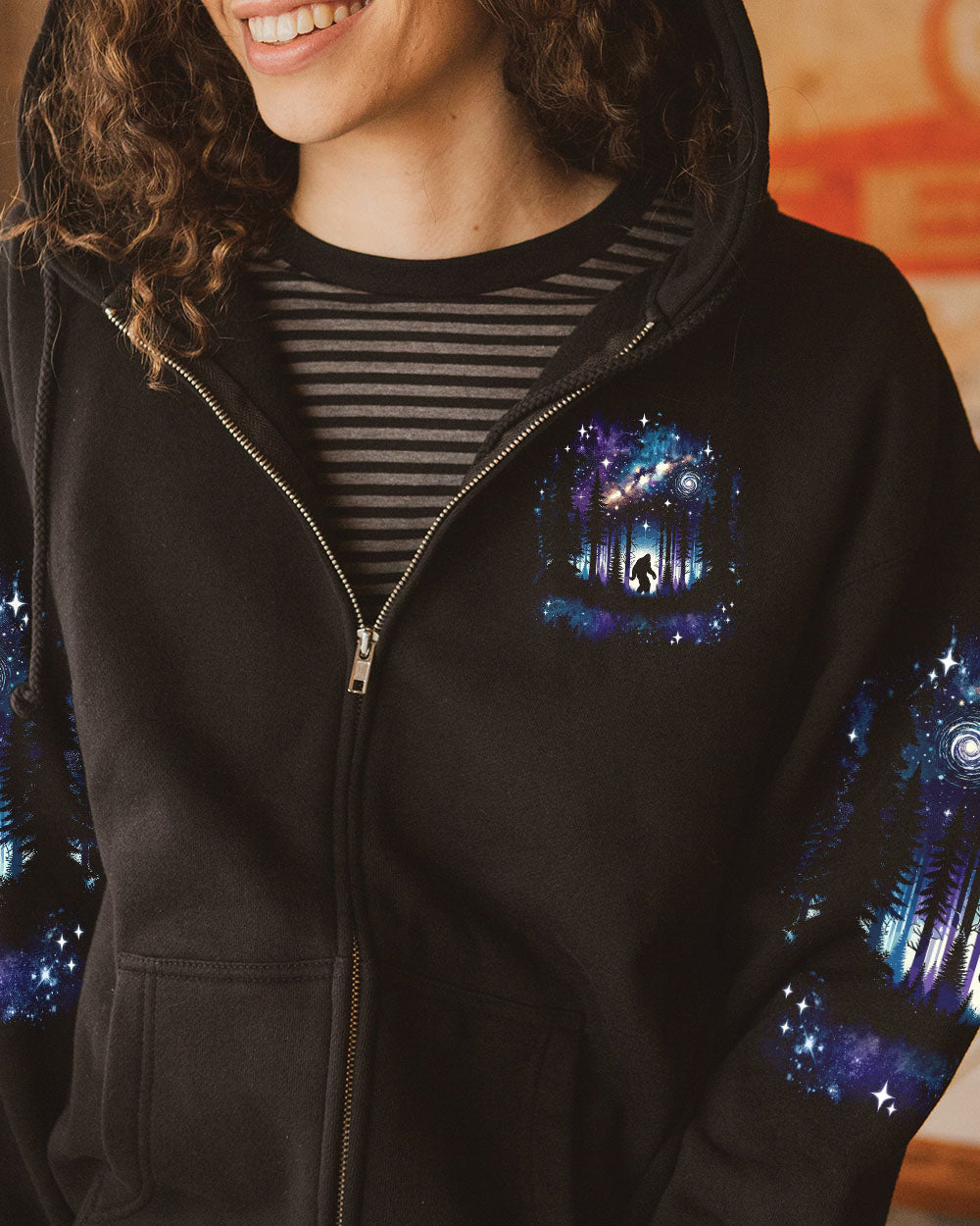 BELIEVE BIGFOOT ALL OVER PRINT - TLNT0811241