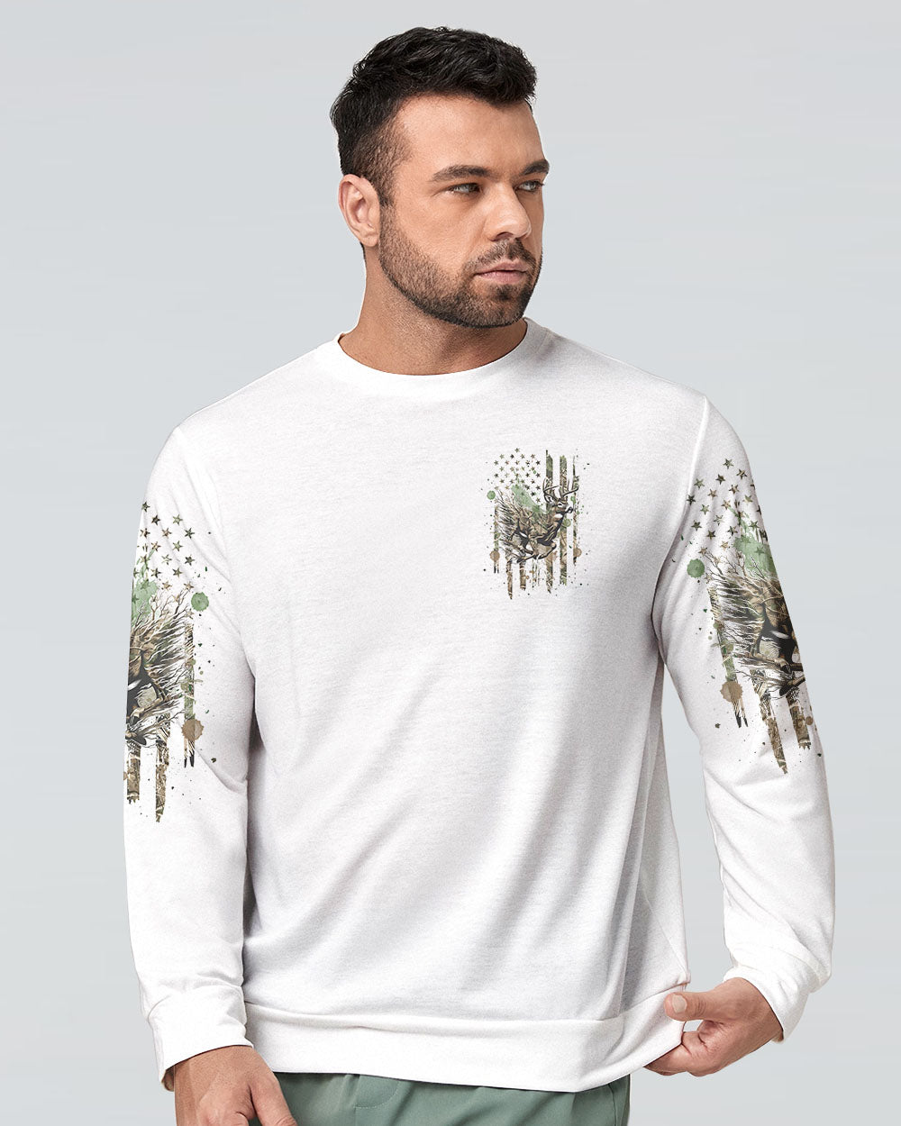 THE CLOSER I GET TO NATURE DEER HUNTING ALL OVER PRINT - TLNT0909241