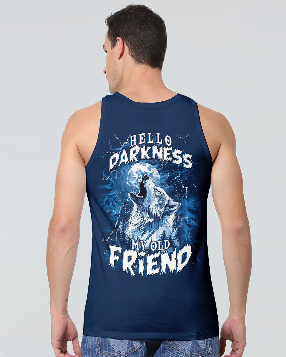 HELLO DARKNESS MY OLD FRIEND WOLF ALL OVER PRINT - TLNT1011252