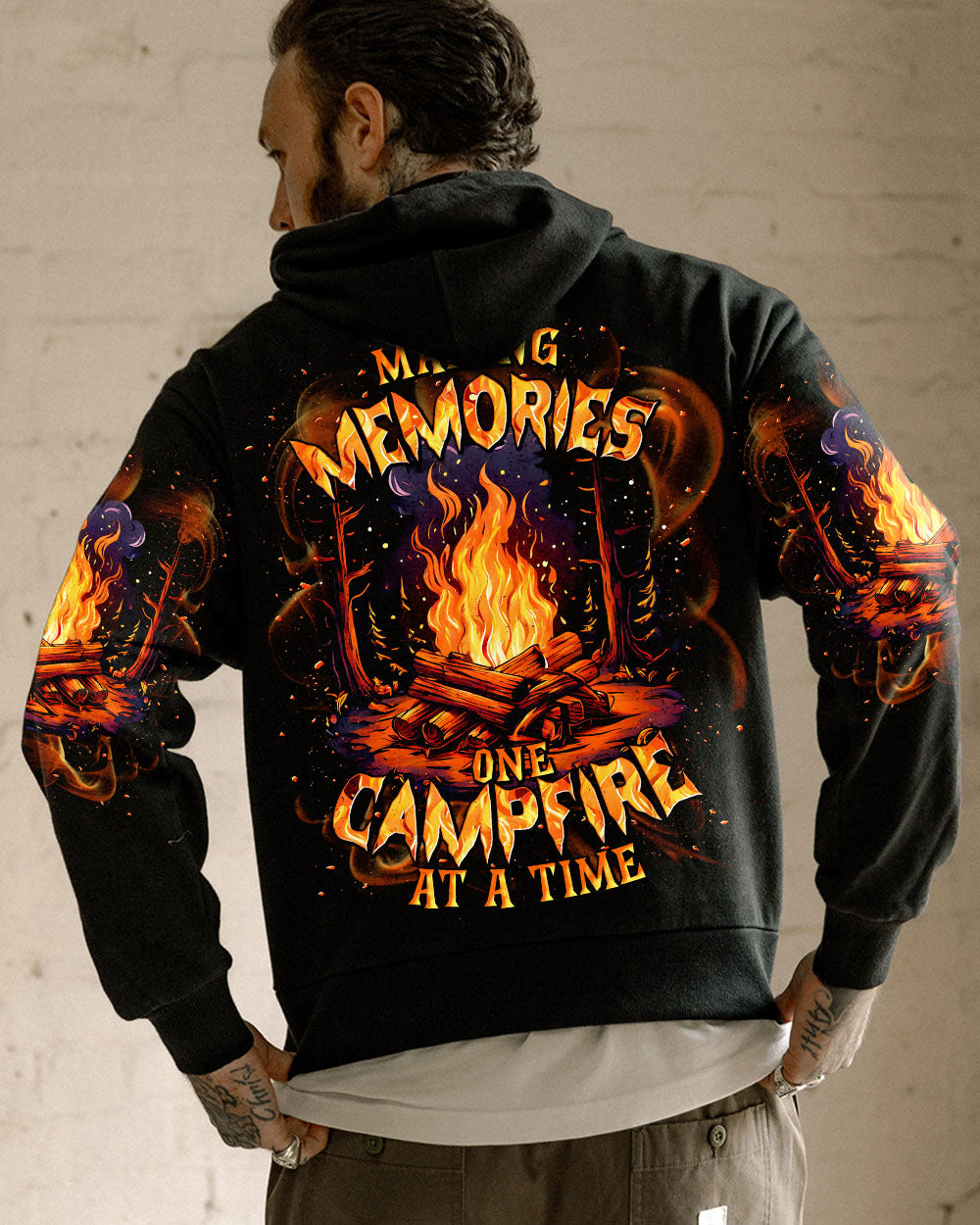 MAKING MEMORIES ONE CAMPFIRE AT A TIME ALL OVER PRINT - TLNT1103251