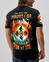 AND INTO THE FOREST I GO BIGFOOT COMPASS ALL OVER PRINT  - TLNT1303251