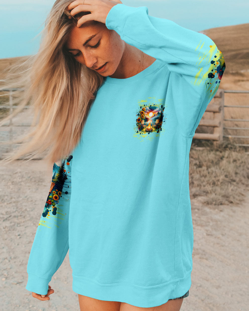 MAKING MEMORIES ONE CAMPFIRE AT A TIME ALL OVER PRINT - TLNT1406241