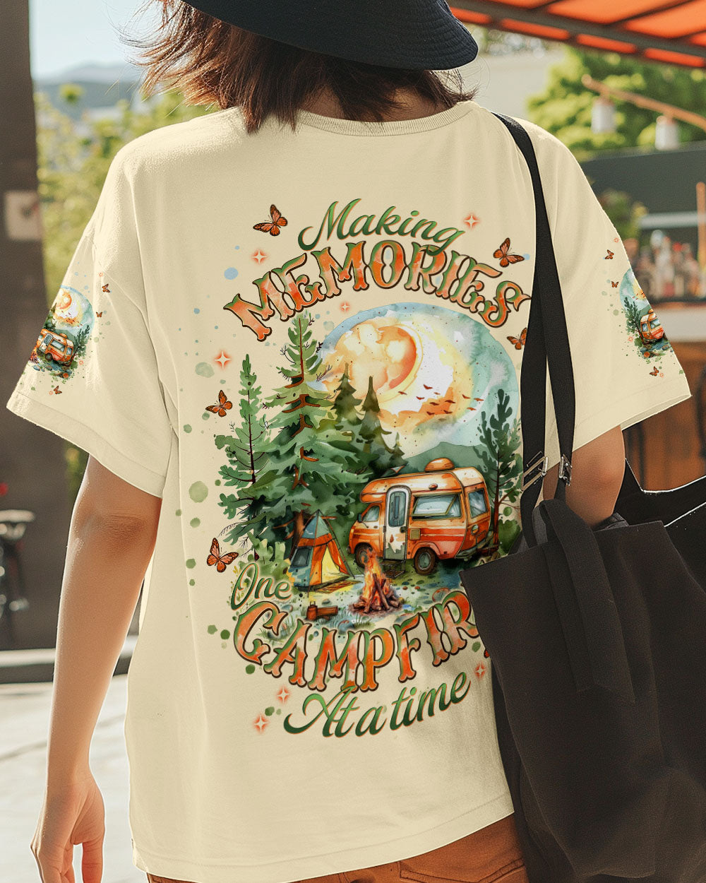 MAKING MEMORIES ONE CAMPFIRE AT A TIME ALL OVER PRINT - TLNT1408252