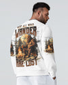 NOT ALL WHO WANDER ARE LOST BIGFOOT COMPASS ALL OVER PRINT - TLNT1410241