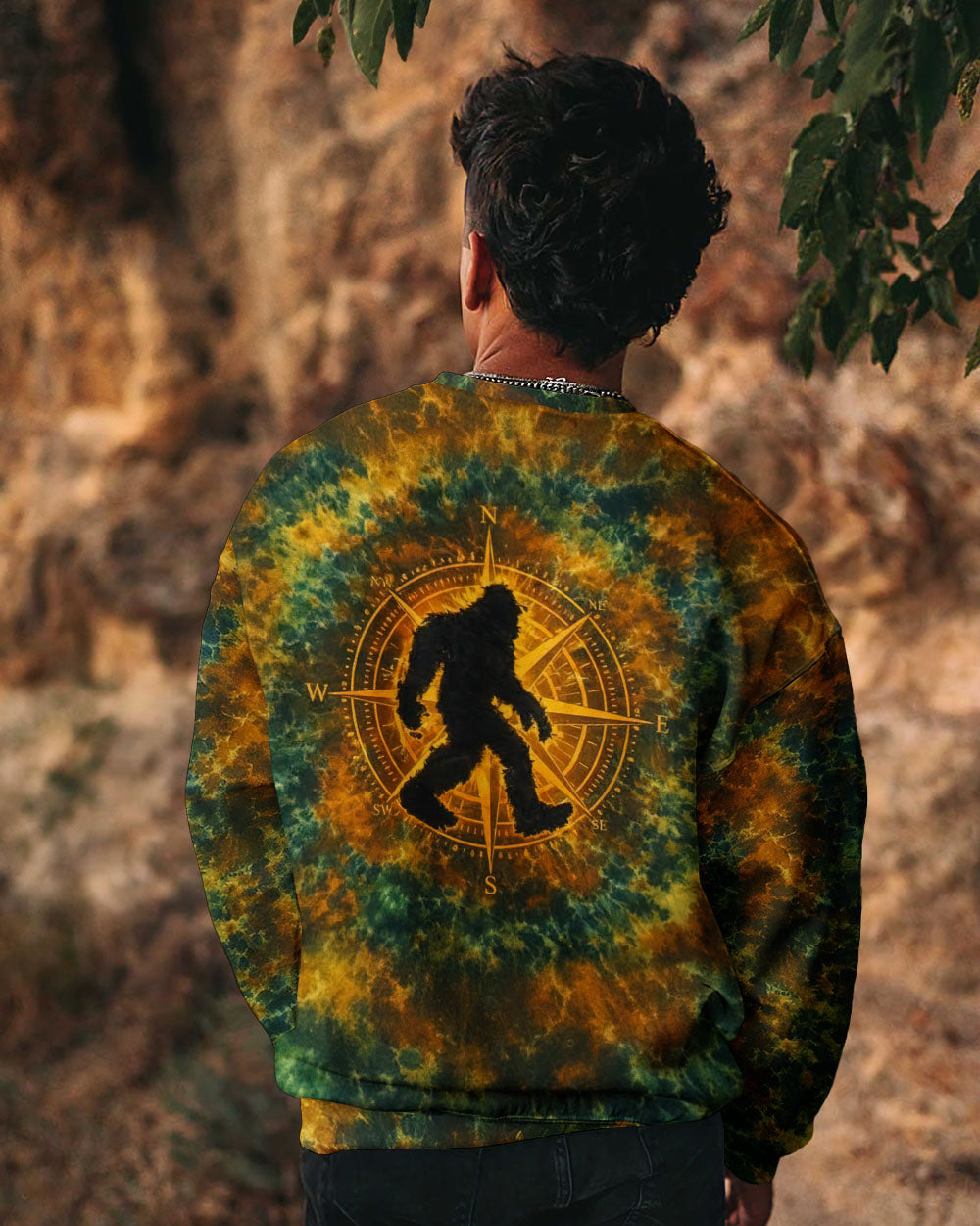 BIGFOOT COMPASS SWIRL ALL OVER PRINT - TLNT1812251