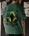 AND INTO THE FOREST I GO BIGFOOT ALL OVER PRINT - TLNT1911252