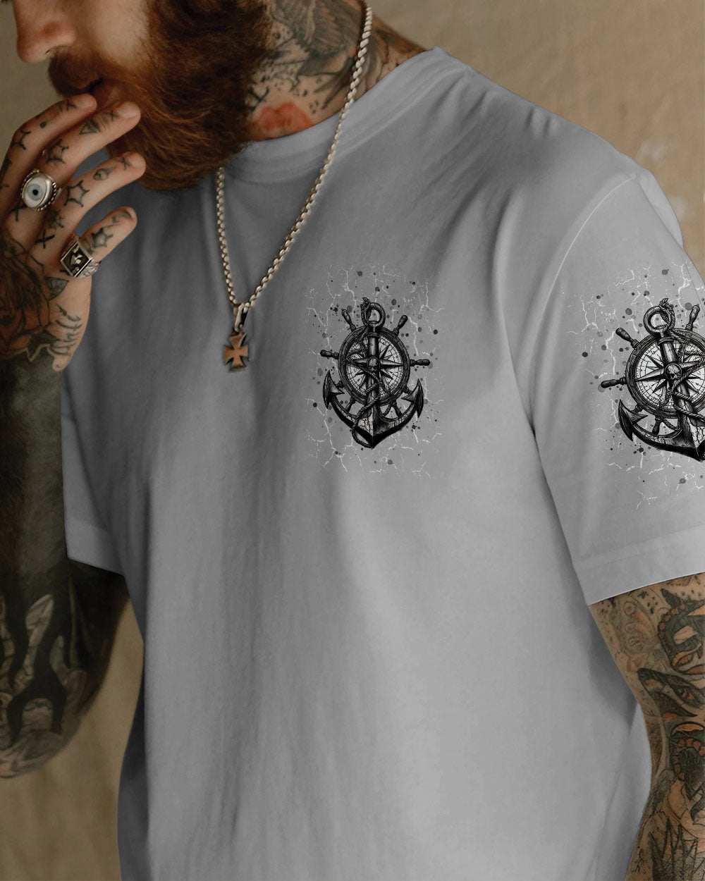 NOT ALL WHO WANDER ARE LOST COMPASS ALL OVER PRINT - TLNT2103252