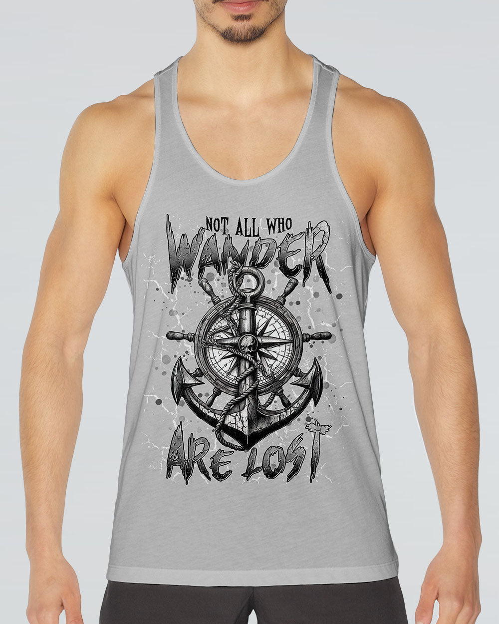 NOT ALL WHO WANDER ARE LOST COMPASS ALL OVER PRINT - TLNT2103252