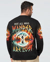 NOT ALL WHO WANDER ARE LOST BIGFOOT COMPASS ALL OVER PRINT - TLNT2201252