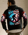 NOT ALL WHO WANDER ARE LOST BIGFOOT ALL OVER PRINT - TLNT2409251