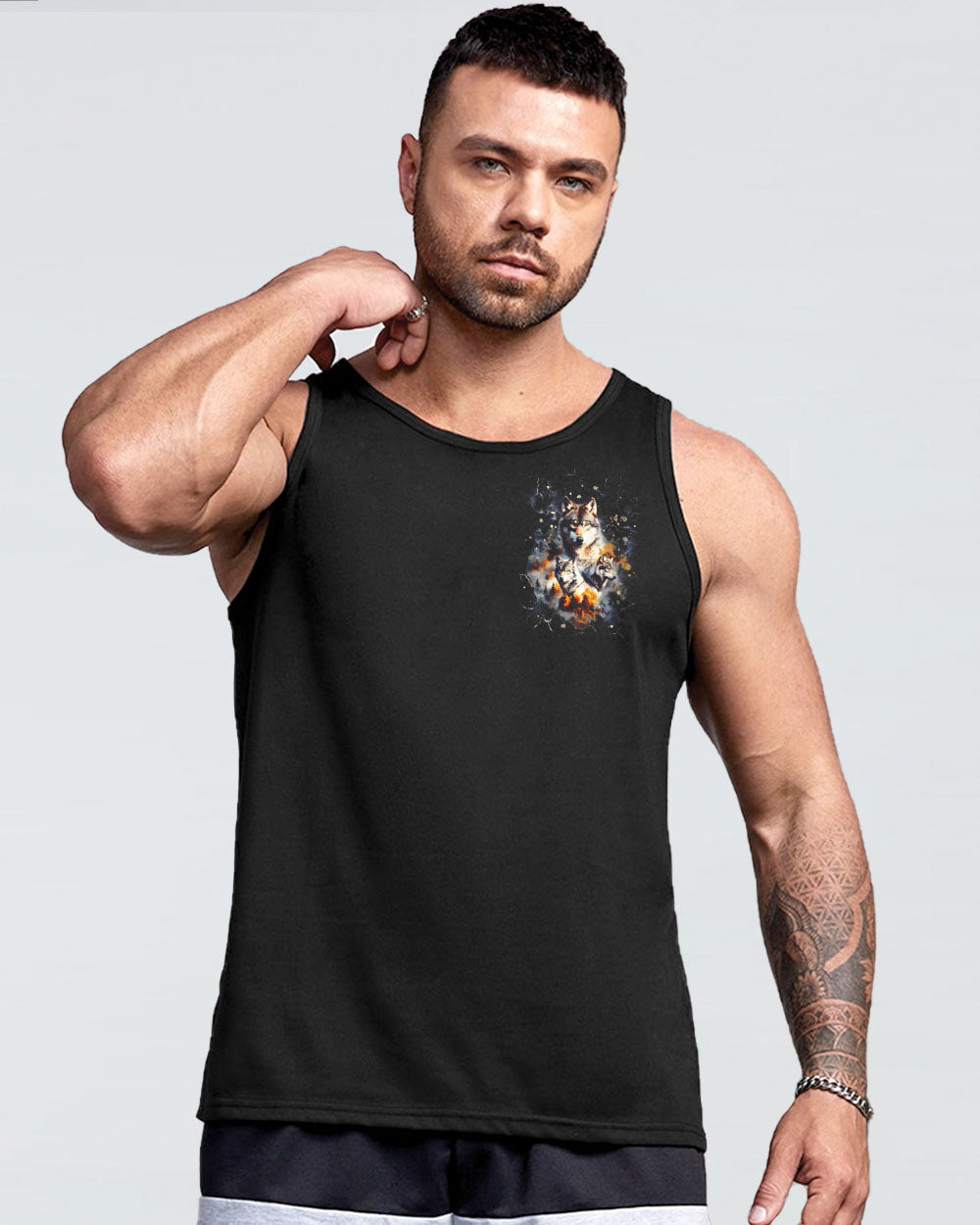 AND INTO THE FOREST I GO WOLF ALL OVER PRINT  - TLNT2701251