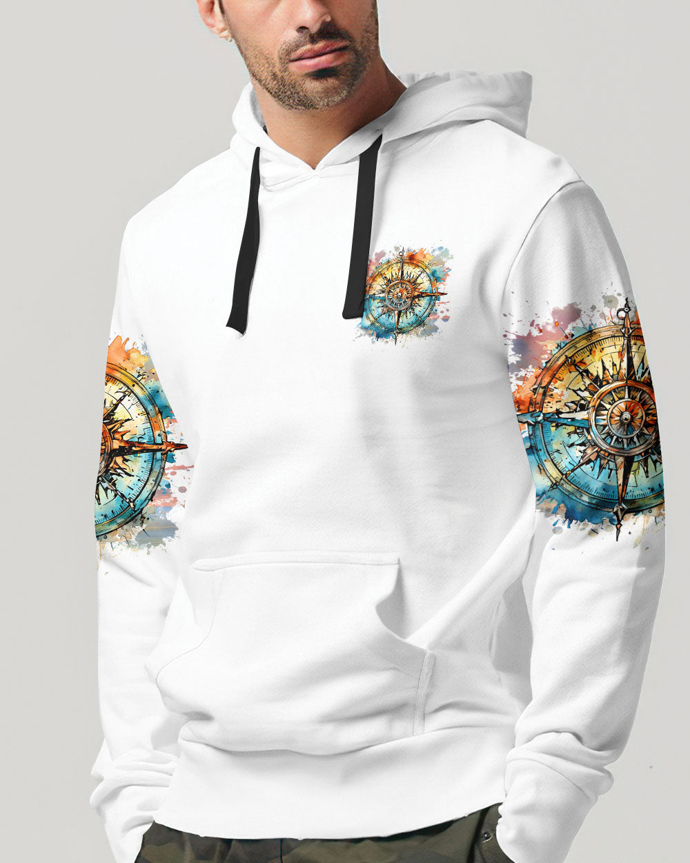 NOT ALL WHO WANDER ARE LOST COMPASS ALL OVER PRINT - TLNZ0703252