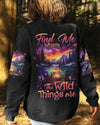 FIND ME WHERE THE WILD THINGS ARE ALL OVER PRINT  - TLNZ0811244