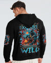 BORN TO EXPLORE DESTINED TO BE WILD BIGFOOT HALLOWEEN ALL OVER PRINT - TLNZ1109241
