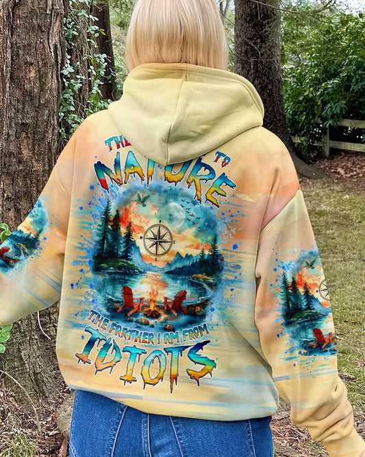 THE CLOSER I GET TO NATURE CAMPFIRE ALL OVER PRINT -  TLNZ1111244