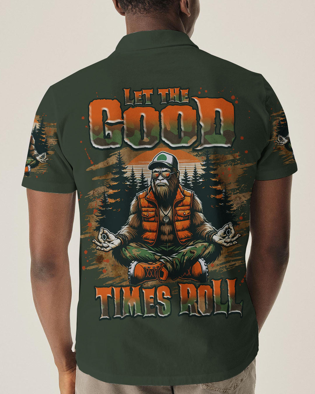 LET THE GOOD TIMES ROLL BIGFOOT ALL OVER PRINT - TLNZ1209254