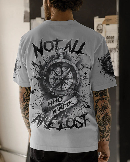 NOT ALL WHO WANDER ARE LOST COMPASS ALL OVER PRINT - TLNZ1303252