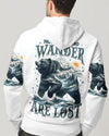 NOT ALL WHO WANDER ARE LOST BEAR COMPASS ALL OVER PRINT - TLNZ1312242