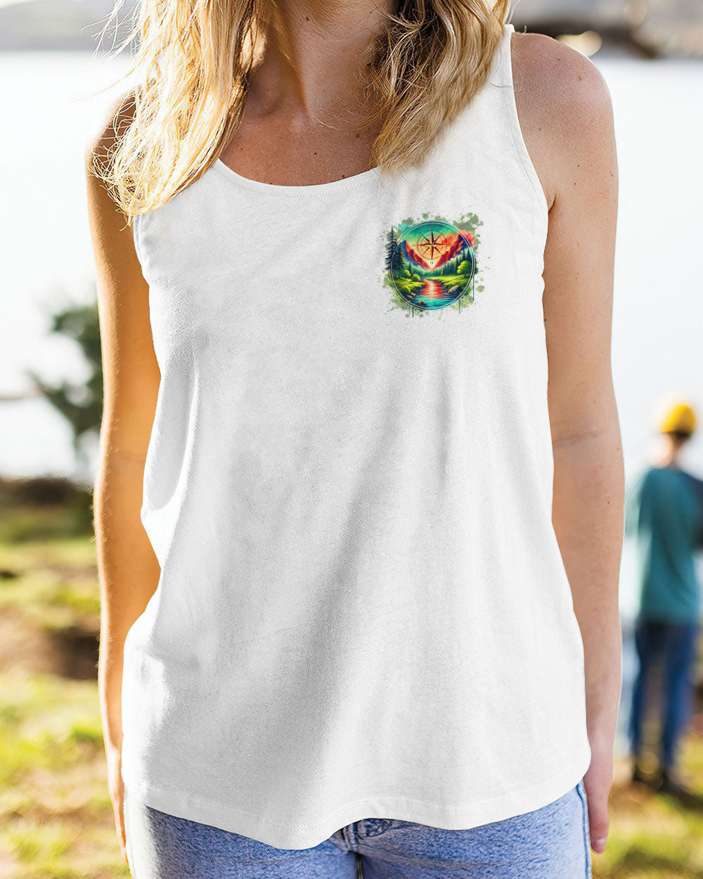 NOT ALL WHO WANDER ARE LOST COMPASS ALL OVER PRINT - TLNZ1809241