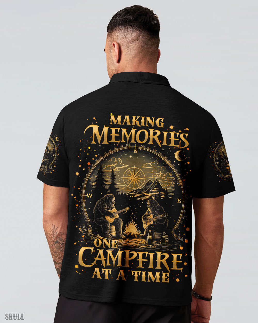 MAKING MEMORIES ONE CAMPFIRE AT A TIME BIGFOOT ALL OVER PRINT - TLNZ2011241