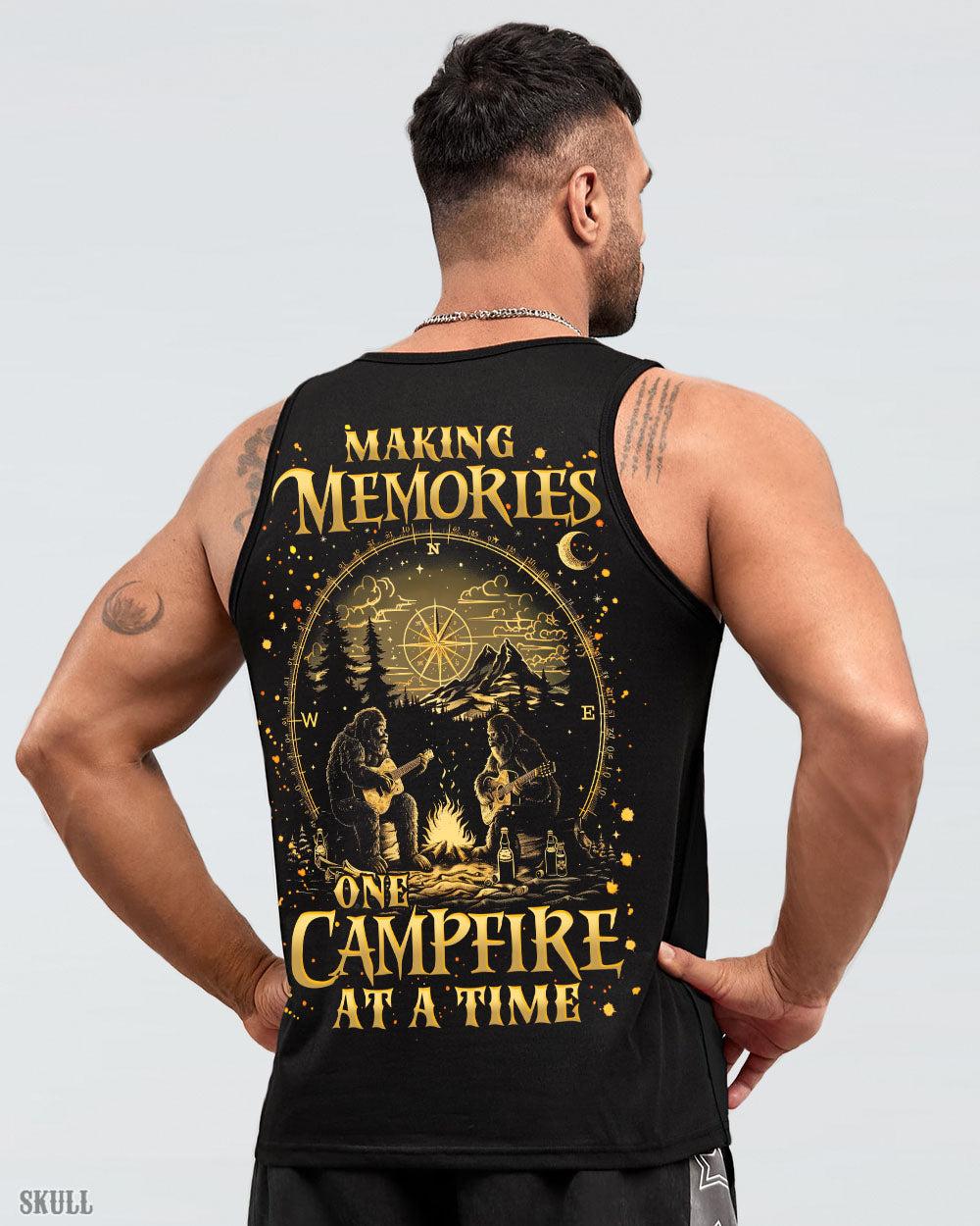 MAKING MEMORIES ONE CAMPFIRE AT A TIME BIGFOOT ALL OVER PRINT - TLNZ2011241