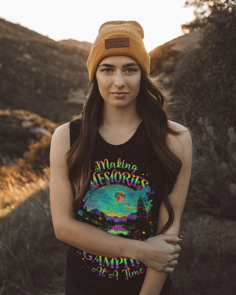 MAKING MEMORIES ONE CAMPFIRE AT A TIME ALL OVER PRINT -  TLNZ2102251