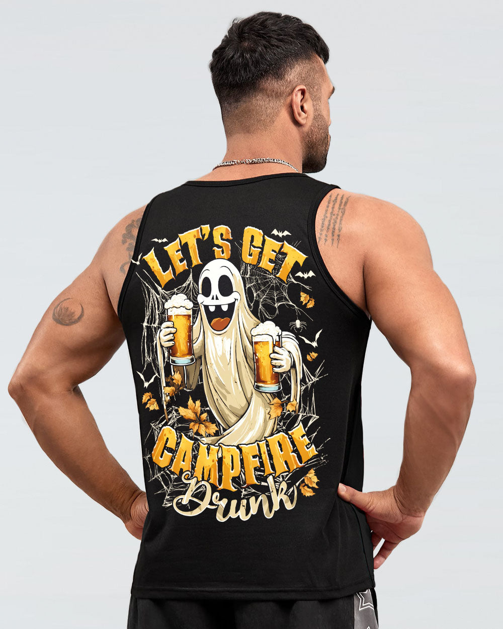 LET'S GET CAMPFIRE DRUNK BOO HALLOWEEN ALL OVER PRINT - TLNZ2108252