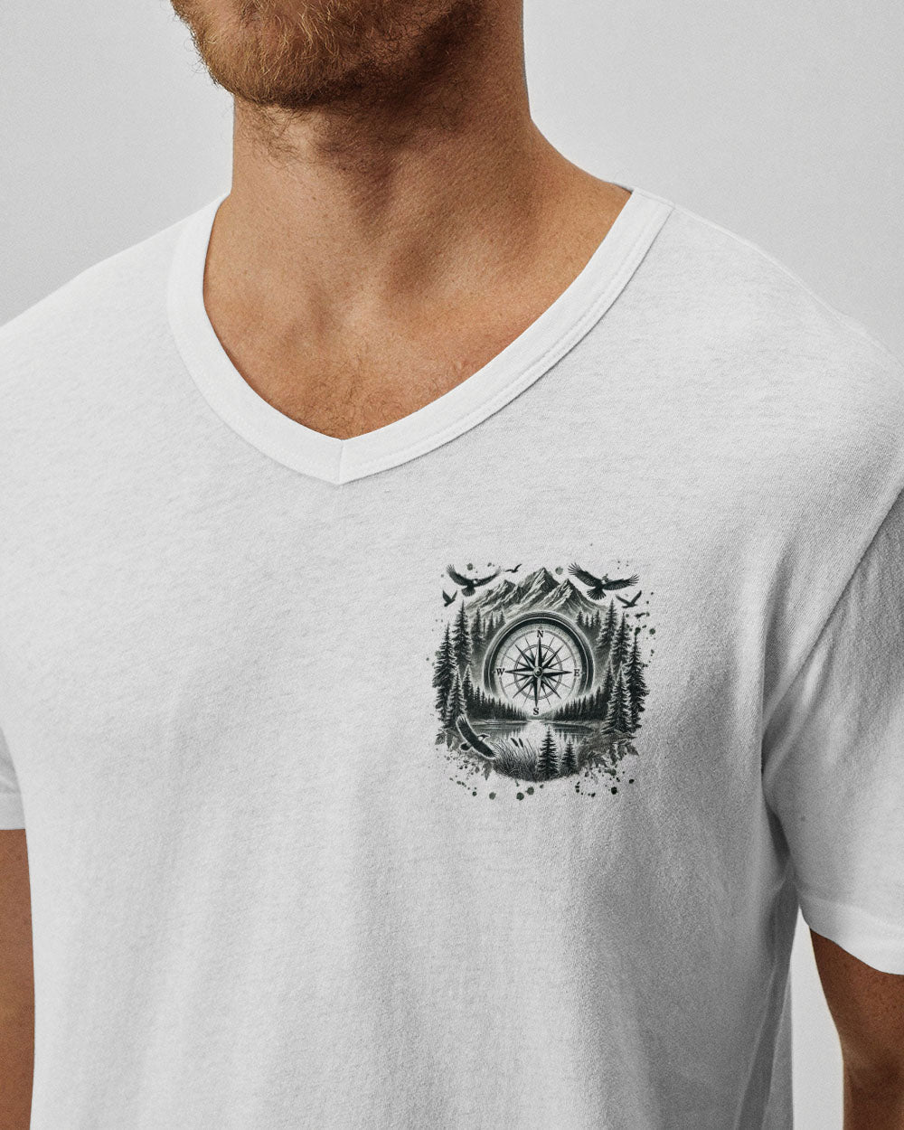 NOT ALL WHO WANDER ARE LOST COMPASS ALL OVER PRINT - TLNZ2309244