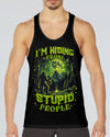 I'M HIDING FROM STUPID PEOPLE BIGFOOT ALL OVER PRINT - TLNZ2702254
