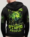 I'M HIDING FROM STUPID PEOPLE BIGFOOT ALL OVER PRINT - TLNZ2702254
