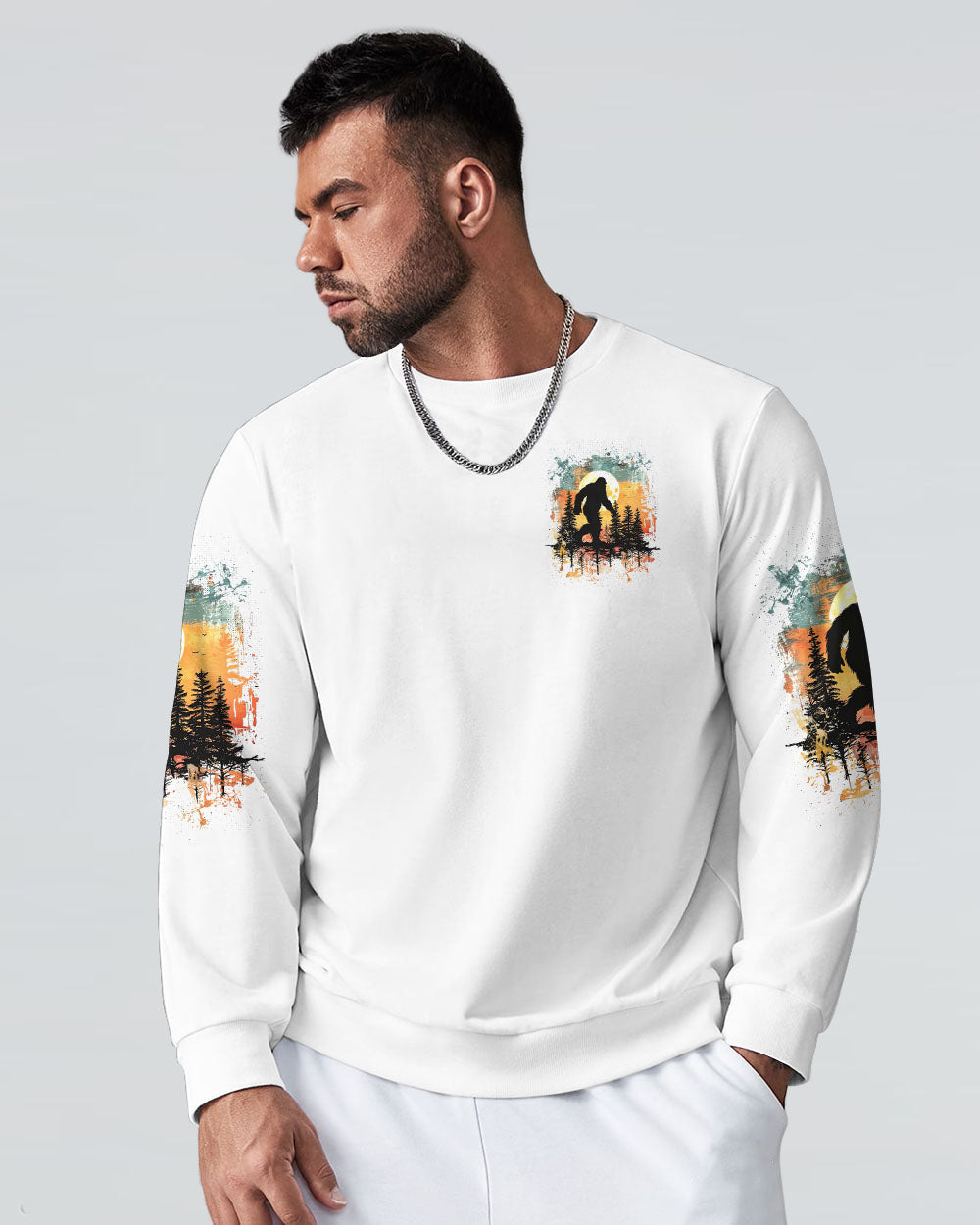NOT ALL WHO WANDER ARE LOST BIGFOOT  ALL OVER PRINT - TLNZ3010243