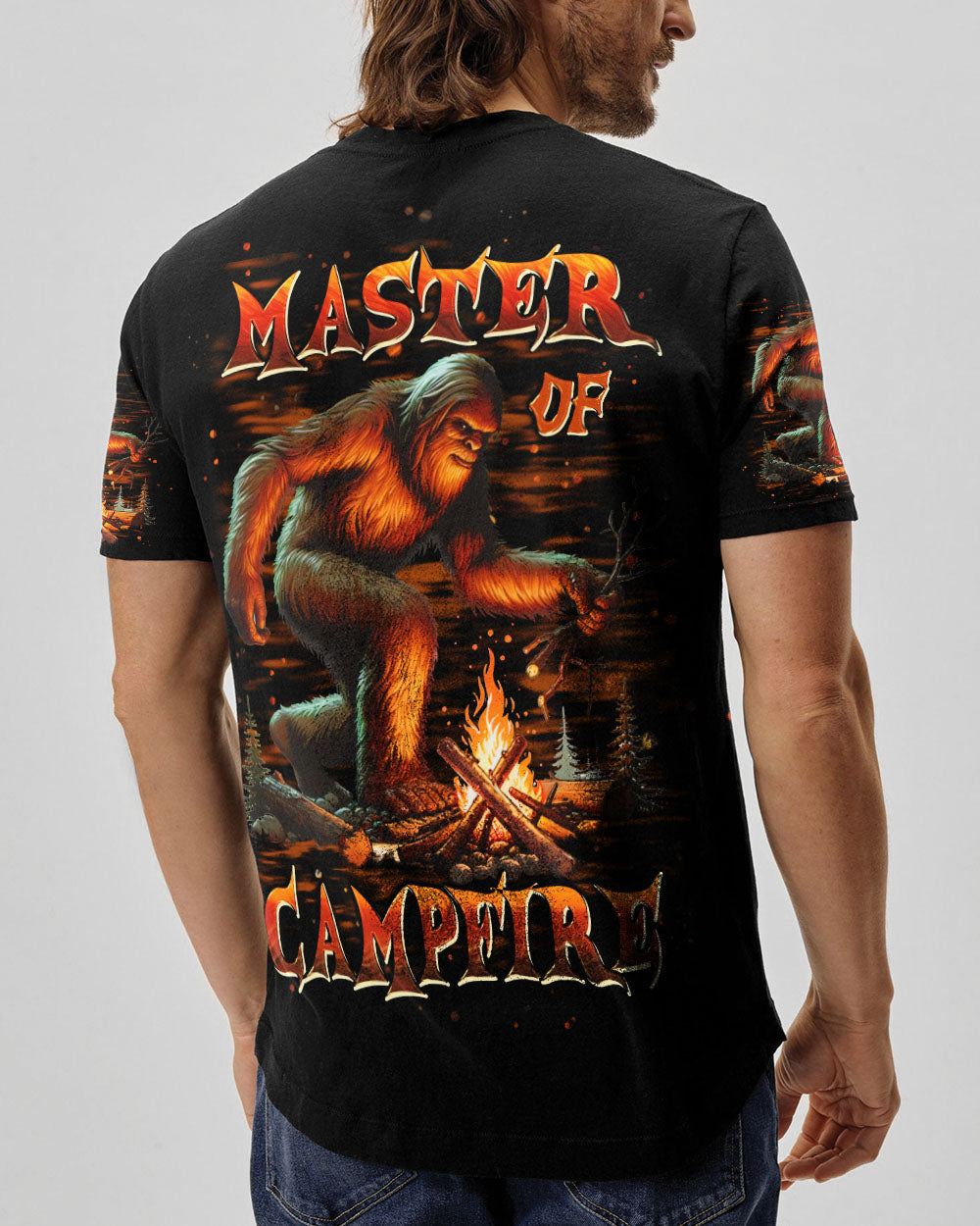 MASTER OF CAMPFIRE BIGFOOT  ALL OVER PRINT - TLPQ0211245