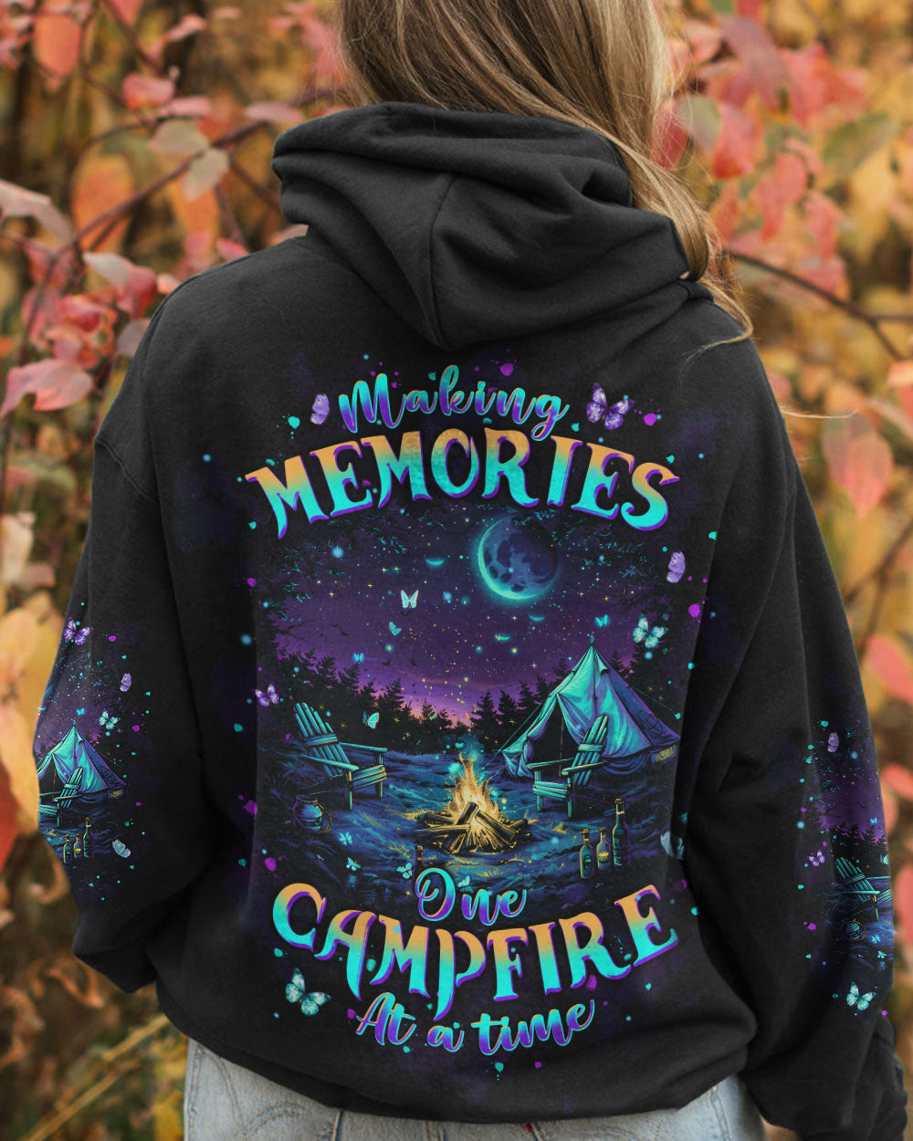 MAKING MEMORIES ONE CAMPFIRE AT A TIME ALL OVER PRINT - TLPQ0310241