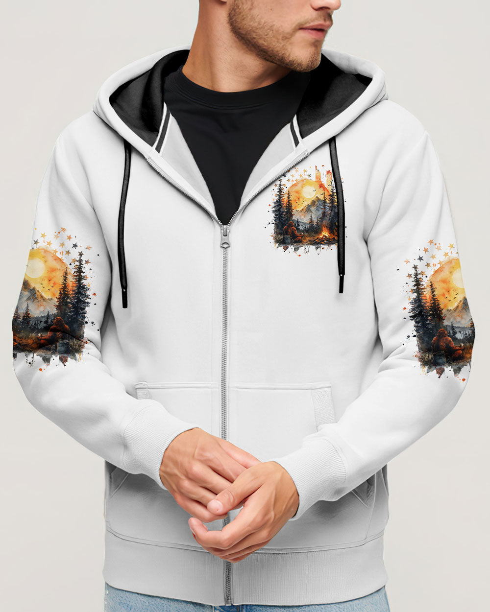 IT'S 5 O'CLOCK SOMEWHERE BIGFOOT ALL OVER PRINT - TLPQ0410241