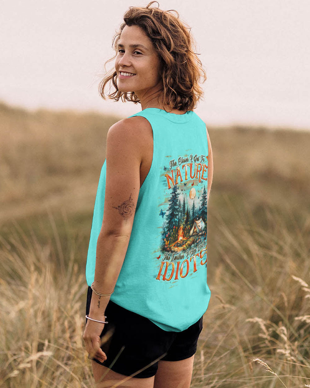 THE CLOSER I GET TO NATURE ALL OVER PRINT - TLPQ0508241