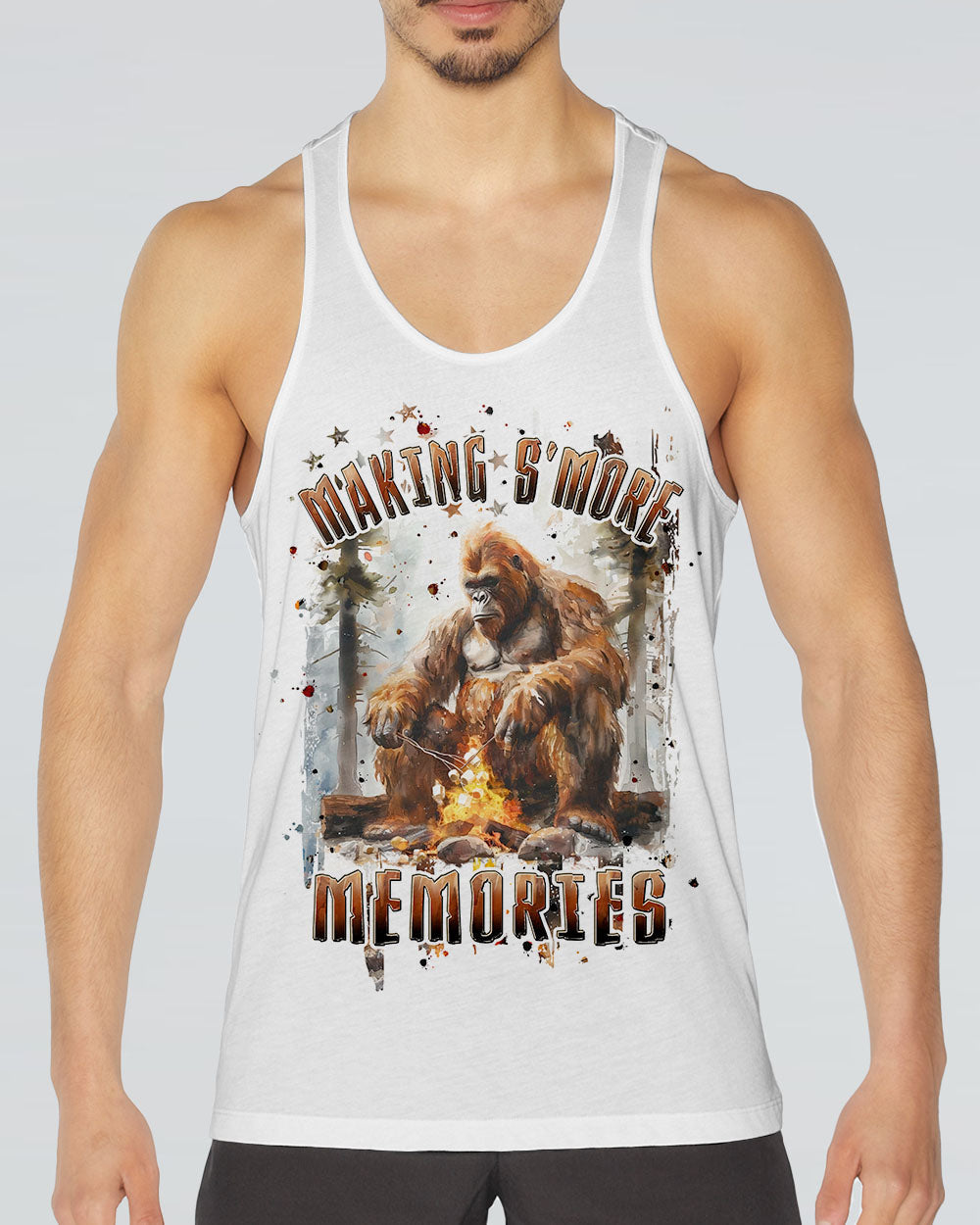 MAKING S'MORE MEMORIES BIGFOOT ALL OVER PRINT - TLPQ1209244
