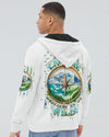 BORN TO EXPLORE DESTINED TO BE WILD COMPASS ALL OVER PRINT - TLPQ1609241
