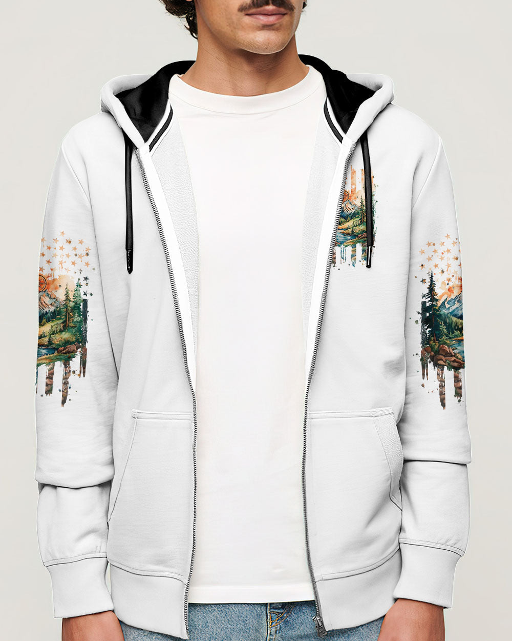 BORN TO EXPLORE DESTINED TO BE WILD ALL OVER PRINT - TLPQ2109242
