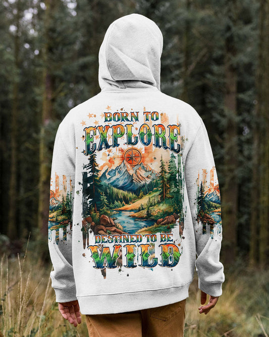 BORN TO EXPLORE DESTINED TO BE WILD ALL OVER PRINT - TLPQ2109242