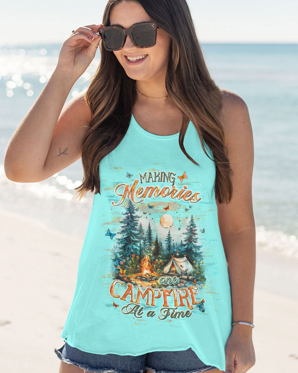 MAKING MEMORIES ONE CAMPFIRE AT A TIME ALL OVER PRINT - TLPQ2304241