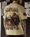  THE CLOSER I GET TO NATURE BIGFOOT ALL OVER PRINT - TLPQ2410241