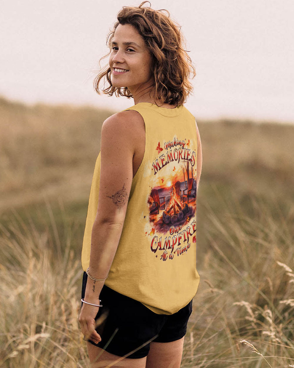 MAKING MEMORIES ONE CAMPFIRE AT A TIME ALL OVER PRINT - TLPQ2609241