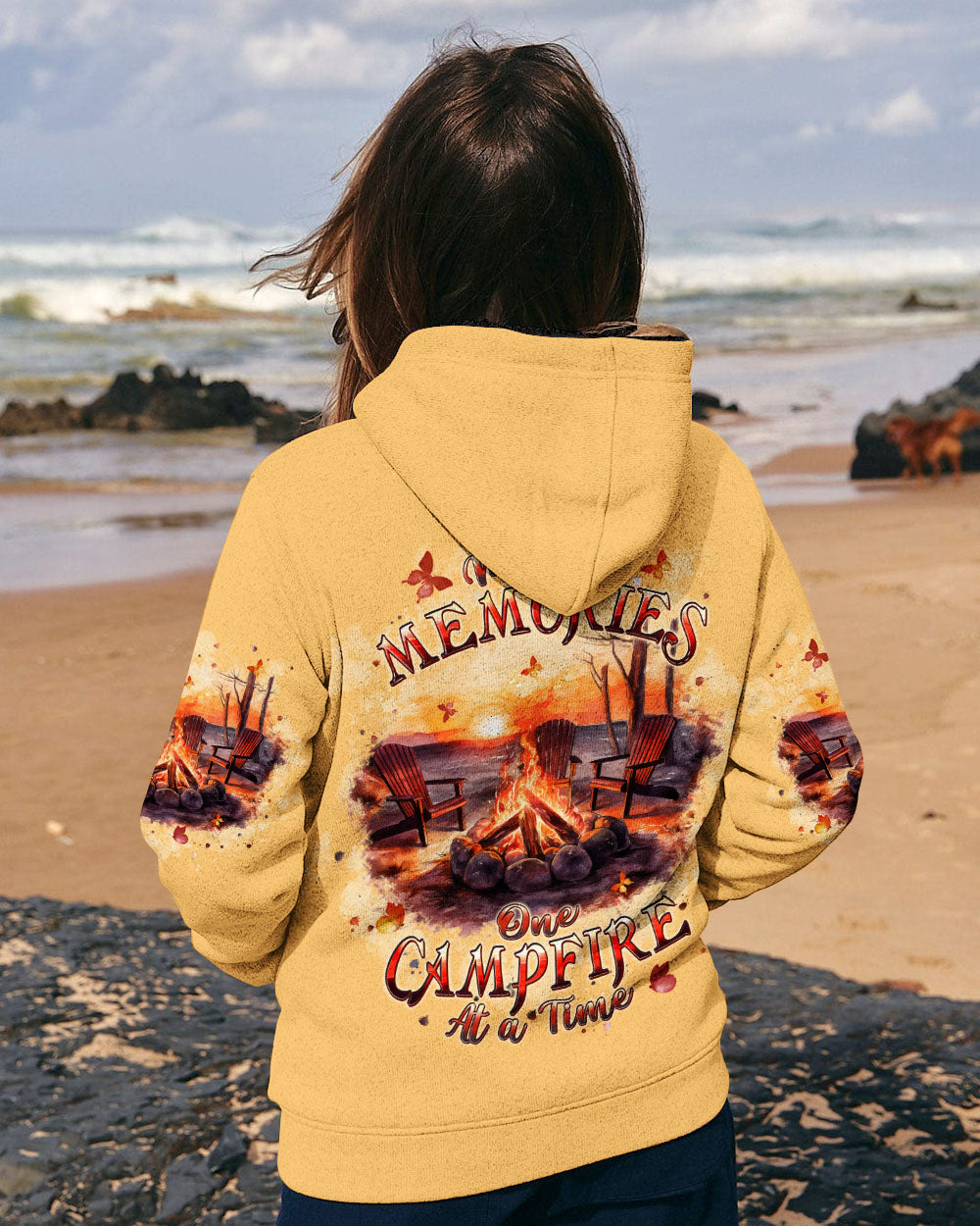 MAKING MEMORIES ONE CAMPFIRE AT A TIME ALL OVER PRINT - TLPQ2609241