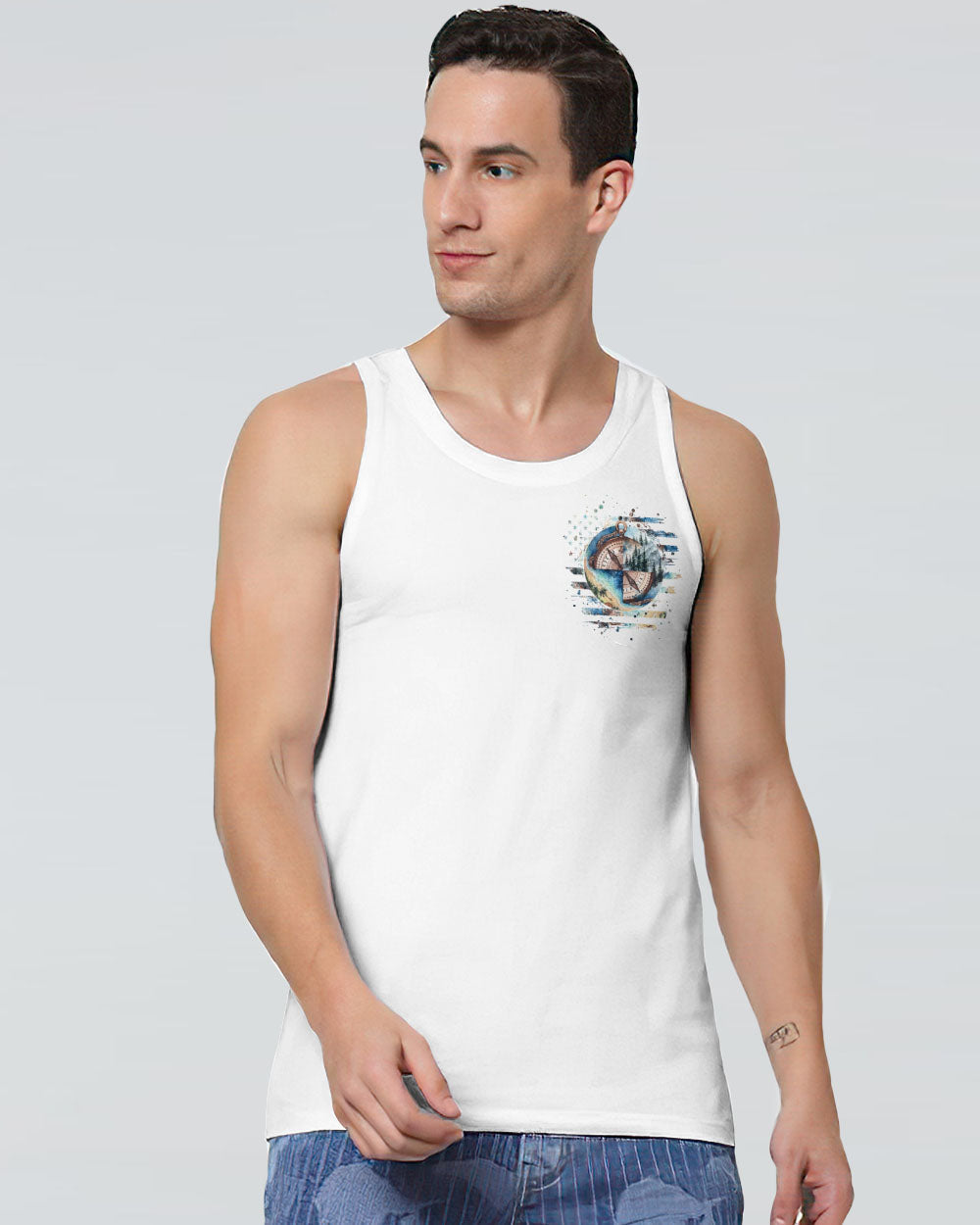 ALWAYS TAKE THE SCENIC ROUTE COMPASS ALL OVER PRINT - TLPQ2706245