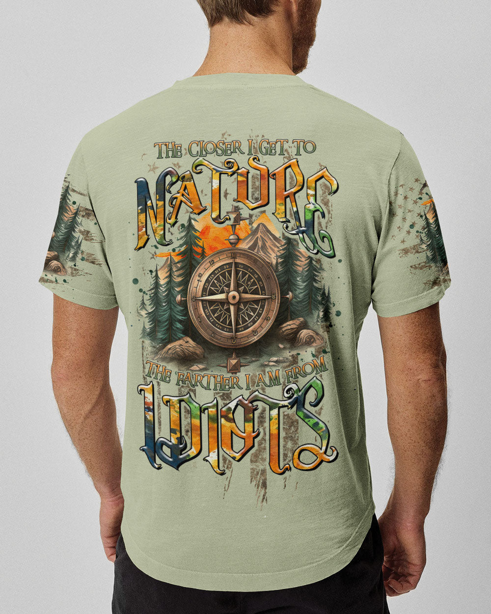 THE CLOSER I GET TO NATURE ALL OVER PRINT - TLTR0208242