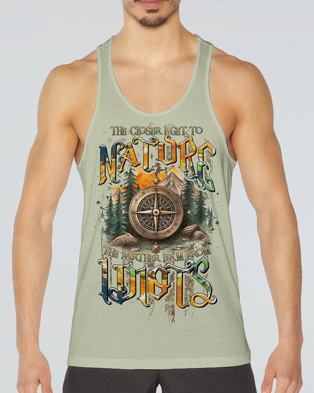 THE CLOSER I GET TO NATURE ALL OVER PRINT - TLTR0208242