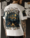 NOT ALL WHO WANDER ARE LOST BIGFOOT COMPASS ALL OVER PRINT  - TLTR0212242