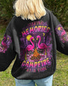 MAKING MEMORIES ONE CAMPFIRE AT A TIME FLAMINGO ALL OVER PRINT - TLTR0309252